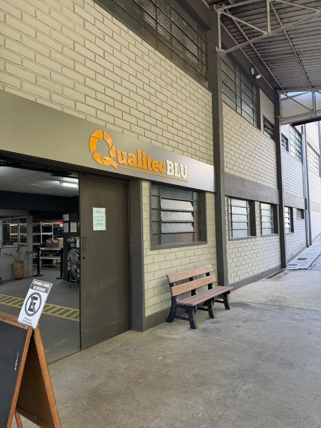 Fachada da QualitecBLU em Blumenau